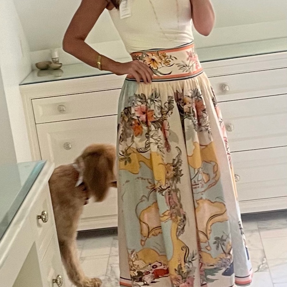 Zimmerman Tallow Maxi Skirt - Pastel Multi - Picture 4 of 5